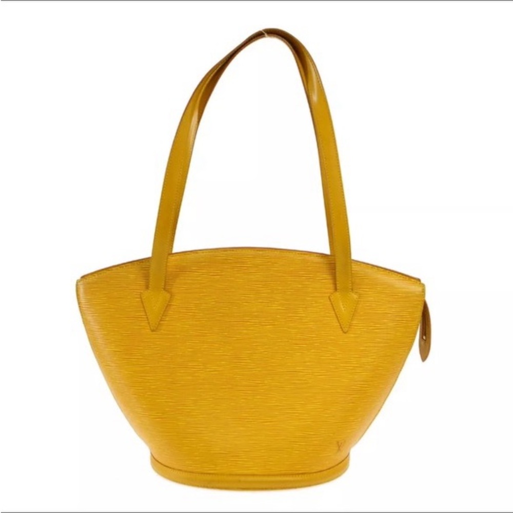 Louis Vuitton Shoulder Bag Epi Shopping Jaune - Picture 2 of 11